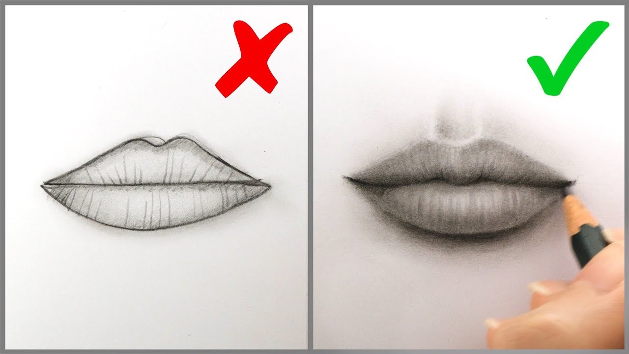 How To Draw A Mouth Step By - Religionisland Doralutz