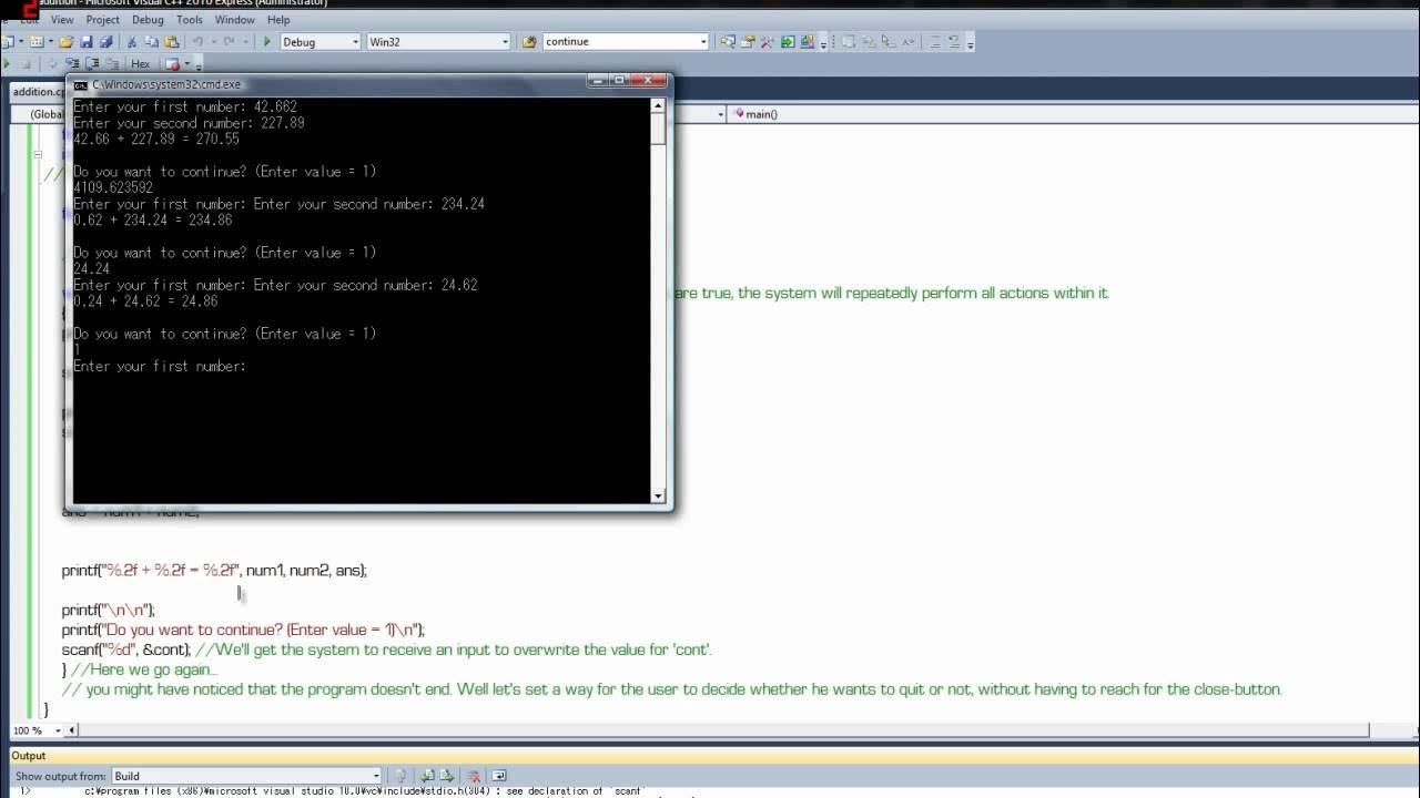 Simple Addition Program - YouTube