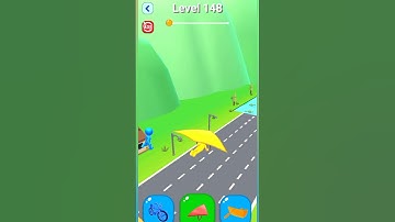 Shape Shifting Funny Race Gameplay | Level 148 | #shorts #shapeshifting #funny #gameplay