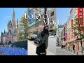 Japan diaries  ep03  tokyo disneyland ueno odaiba beach cosmetics a5 beef stationery shops