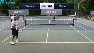 APP Philadelphia Pickleball Open - Men's 3.5 Over 50 Singles Bulsara vs Maiden