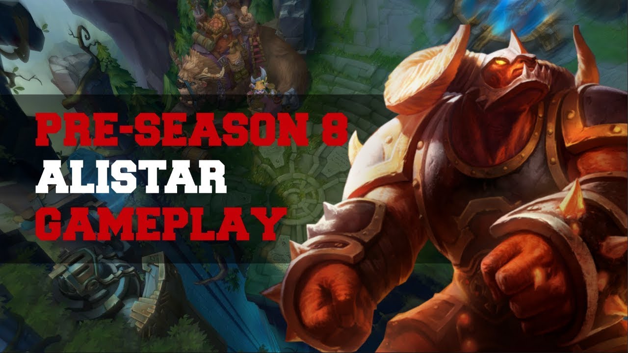 ALISTAR RUNES OP I PRE-SEASON 8 I ALISTAR/KALISTA DUO OP - YouTube