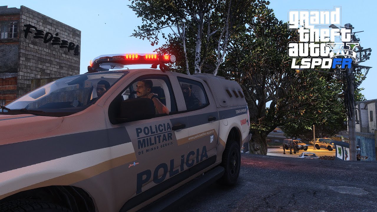 CHOQUE PMMG EM AÇÃO! 🚔 TROCA DE TIROS TENSAAAA no GTA V LSPDFR 🔫🔥