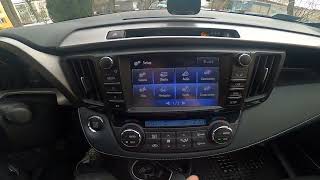 How to Enable or Disable Automatic Text Scrolling in Toyota RAV 4 IV (2013 - 2018)