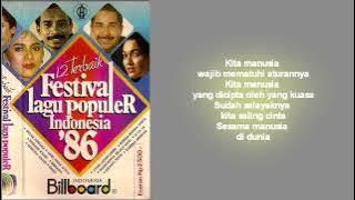 Download lagu Gito Rollies & Geronimo - Berbagi Kasih / Festival Lagu Populer 1986 (Lirik)