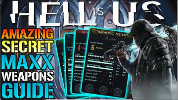 Hell Is Us: Amazing Secret MAX Level Weapons! How To Get 4 Amazing EARLY Secret Weapons TODAY