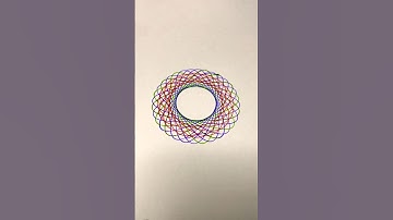 Do u like?  #satisfyingart #spirograph #art #satisfying #spirographtoys #asmr #satisfyingvideo #fyp