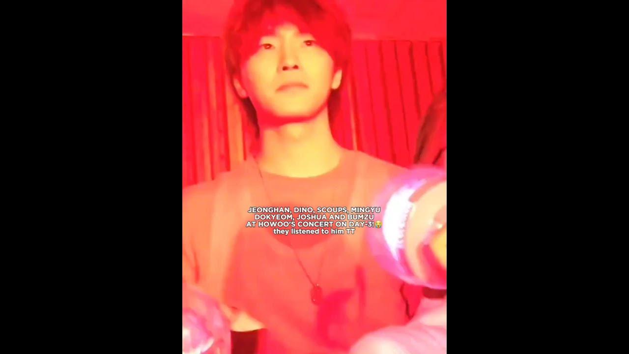 HOSHI warned the members and they listened him😭 #seventeen #hoshi #woozi #howoo #concert #carat #fyp