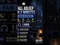 Instant Sleep Rain Sounds 🌧️ | Deep Sleep, Focus & Study Ambience (1 Hour)