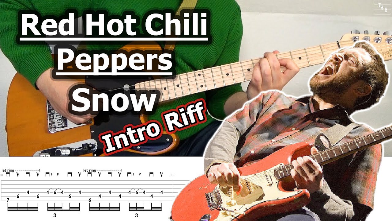 red hot chili peppers snow guitar pro tab download