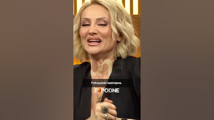 Goca Tržan "Kad poludim, mogu da budem psihopatski nastrojena"