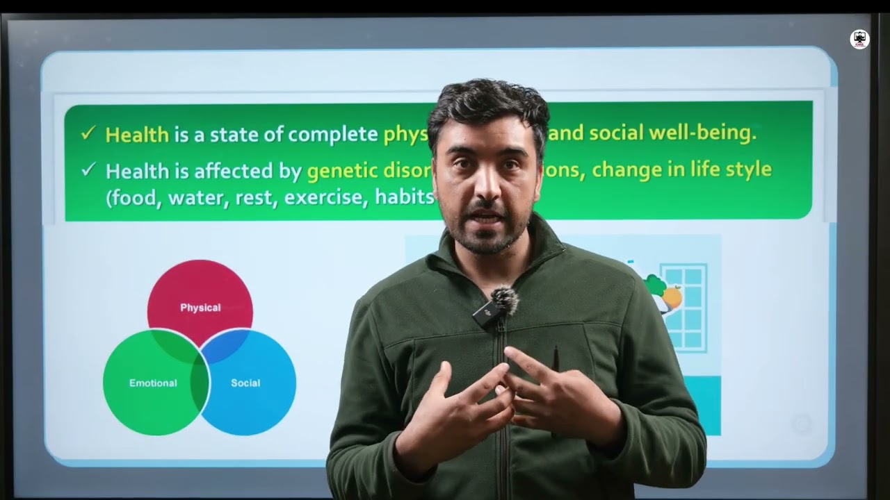 Human Health and Disease s | Biology | Class 12TH | Nawang Sharap Part 1