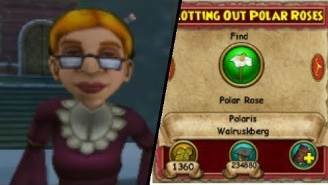 Eloise Merryweather quest: Plotting Out Polar Roses.