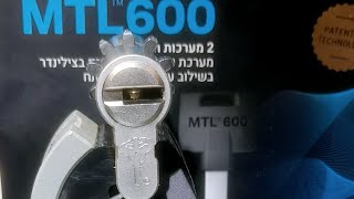 Lock pick Euro Dimple Lock "MTL600" prof148. 2025. #lockpicking#lockpick#hucklock#locksport#picking#