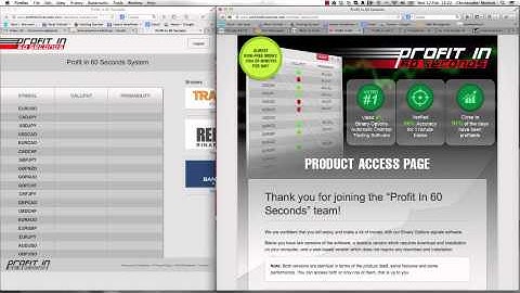 Profit in 60 seconds Review