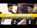 Dior Johnson DESTROYS defenders! PG gets SHIFTY for Quavo and Ja Morant 😈