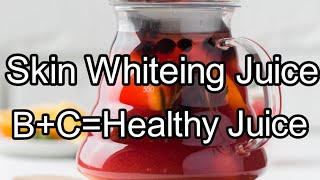 Skin Whiteing Juice/How to make carrot, Beetroot juice/B+C juice/Skin Glowing Juice/Healthy Juice/BC