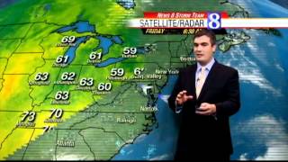 Expect mostly sunny conditions this weekend