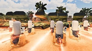 150 PHALANX CIWS & TOSS vs 4,000,000 ORCS ARMY - Ultimate Epic Battle Simulator 2