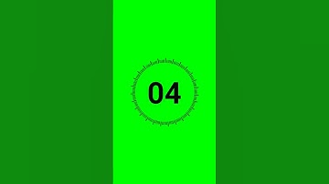 5 seconds timer green screen | stopwatch | countdown shorts #shorts #video #trending #greenscreen