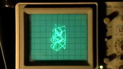 Scoposcopy: Oscillofun and Youscope Audio Files on Tektronix 2213a