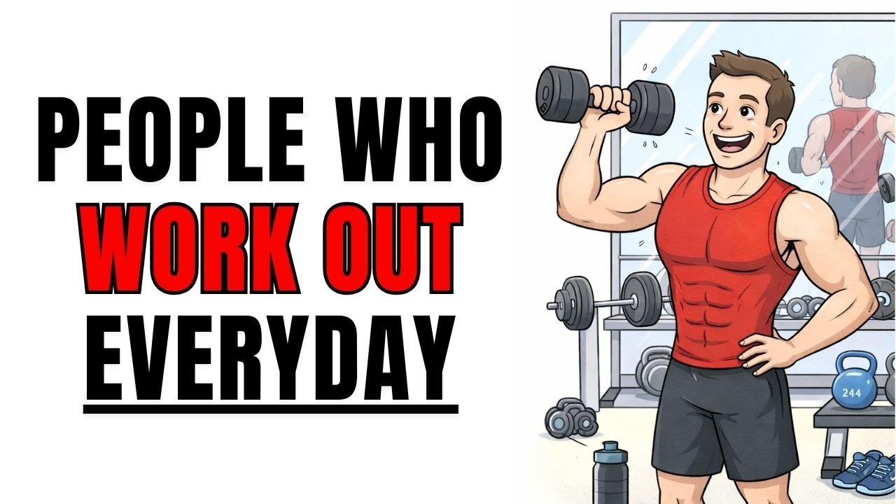 Психология мужчин, которые тренируются каждый день.
