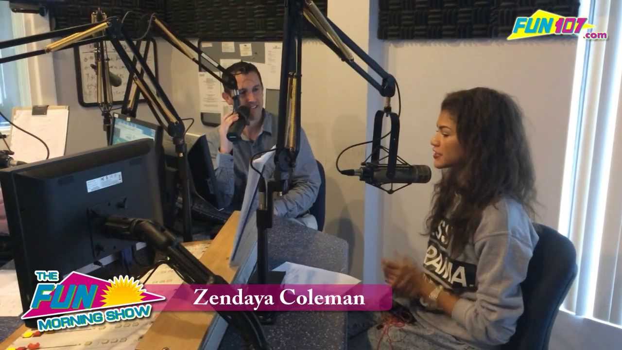Zendaya Coleman on FUN 107 Morning Show