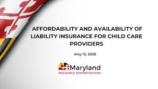 Affordability and Availability of Liability Insurance for Child Care Providers