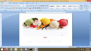 Project Report  - Online IceCream Shop Project Report  |  Python Django