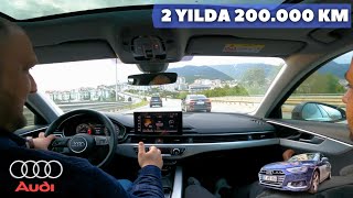 2 YILDA 200.000 KM | AUDI A4 40TDI | HİÇ ARIZALANDI MI? | PASSAT'TAN SONRA NASIL HİSSETİRİYOR?