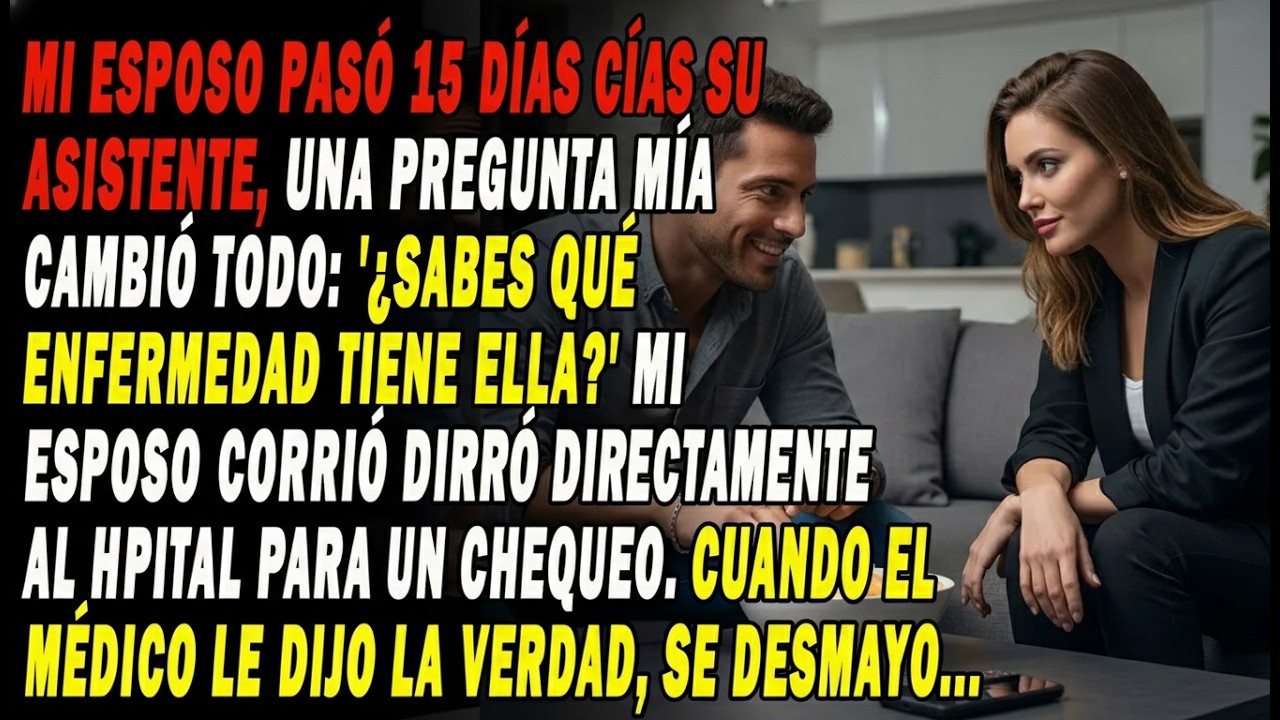 Mi Esposo Pasó 15 Noches Con Su Amante. Lo Hice Entrar En Pánico Al Saber De La Enfermedad De Ella🤢.
