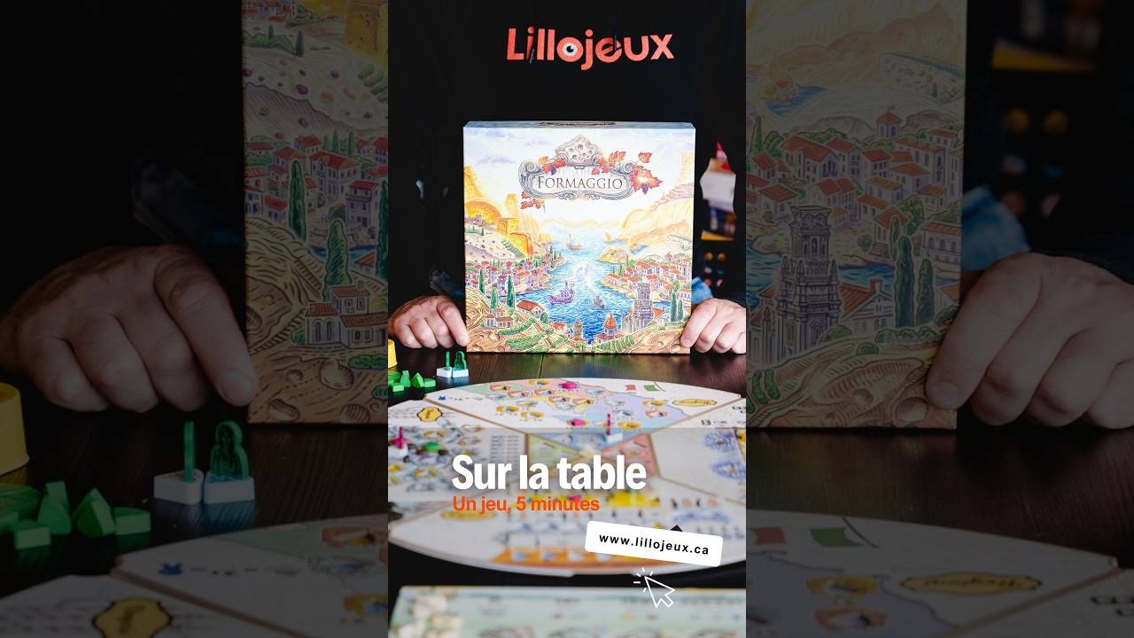 Sur la table ! Un jeu, 5 minutes | Formaggio