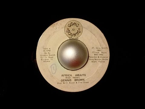 【メガレア】AFRICA AWAITS / DENNIS BROWN Dennis Brown – Africa Awaits – Vinyl (7