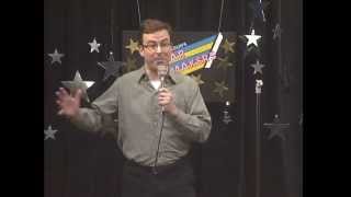Dave Stinton tells some jokes.