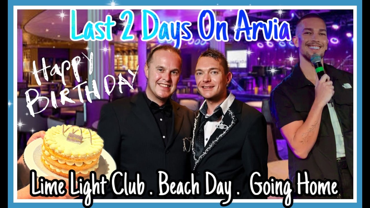 P&O Ariva cruise, Disembarkment day, Limelight club Matt Terry, Barbados Carlisle Bay, Norse BGI MAN