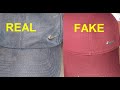 Nike cap real vs fake. How to spot counterfeit Nike hats