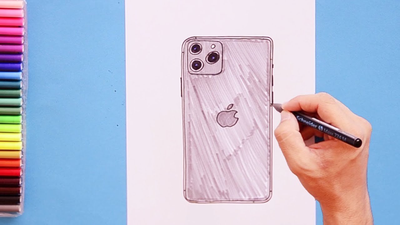 How To Draw A Iphone 11 Step By Step