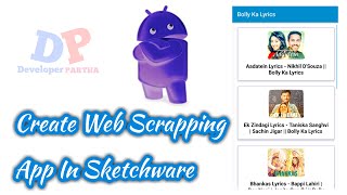 Create Web Scraping App In Sketchware screenshot 1