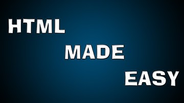 HTML Tutorial 1 - Creating our first web page