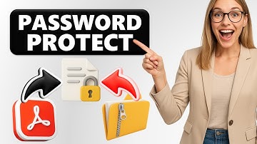PDF vs. ZIP-WACHTWOORDBEVEILIGING — Welke beschermt uw bestanden het beste? 🔒