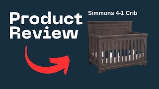 Simmons Kids Paloma 4-in-1 Convertible Crib Review - Stylish & Versatile Nursery Essential!