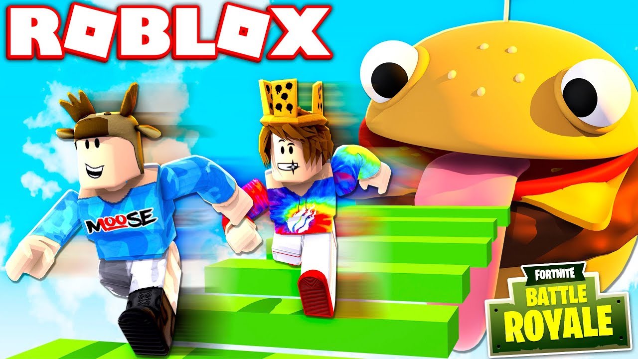 Escape The Evil Fortnite Obby In Roblox With Prestonplayz Youtube - roblox fortnite prestonplayz