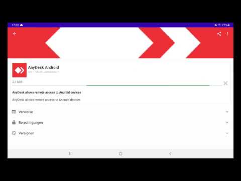 Installation AnyDesk Android