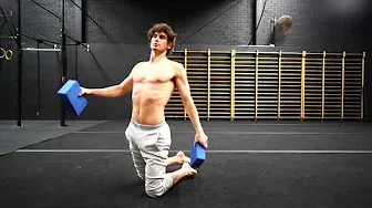 90/90 stretch - Stretch for internal and external rotation of hips