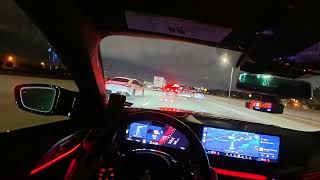 800HP BMW M4 POV - Night Drive With Loud Exhaust (Dallas) 800hp Bmw M4 Pov Night Drive With Engine Sounds Dfw