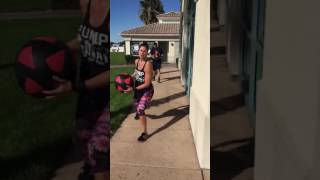 P360: Split Stance Rotational Toss