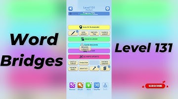 🎮 Word Bridges Level 131 Answers | SolutionGuruji 🧠✨