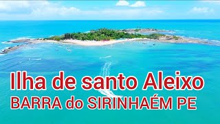 ILHA DE SANTO ALEIXO BARRA DO SIRINHAÉM PERNAMBUCO BRASIL 