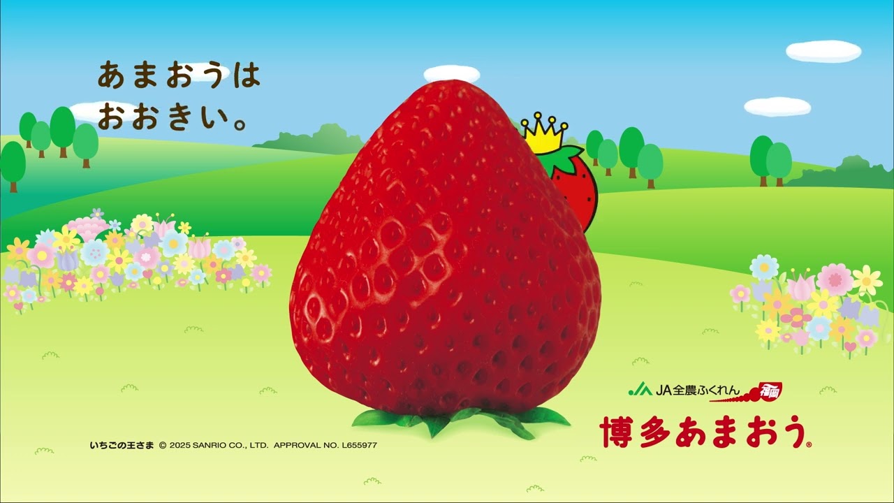 博多あまおう】いちごの王さま篇 - YouTube