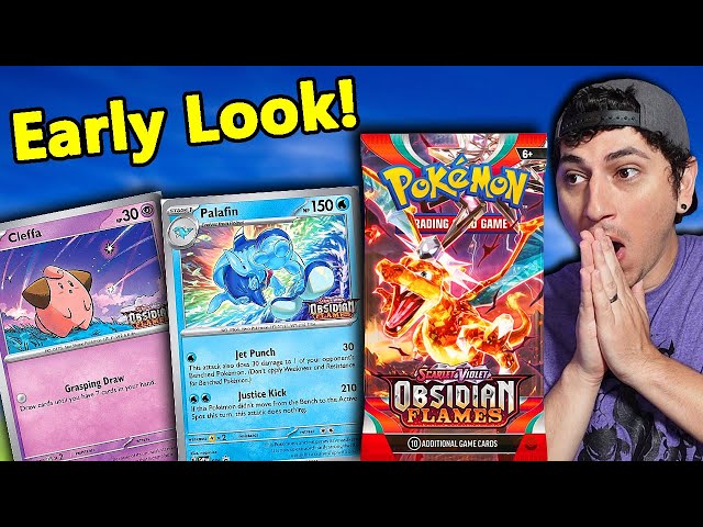 Obsidian Flames Pokemon Cards Revealed in English BEFORE Japanese